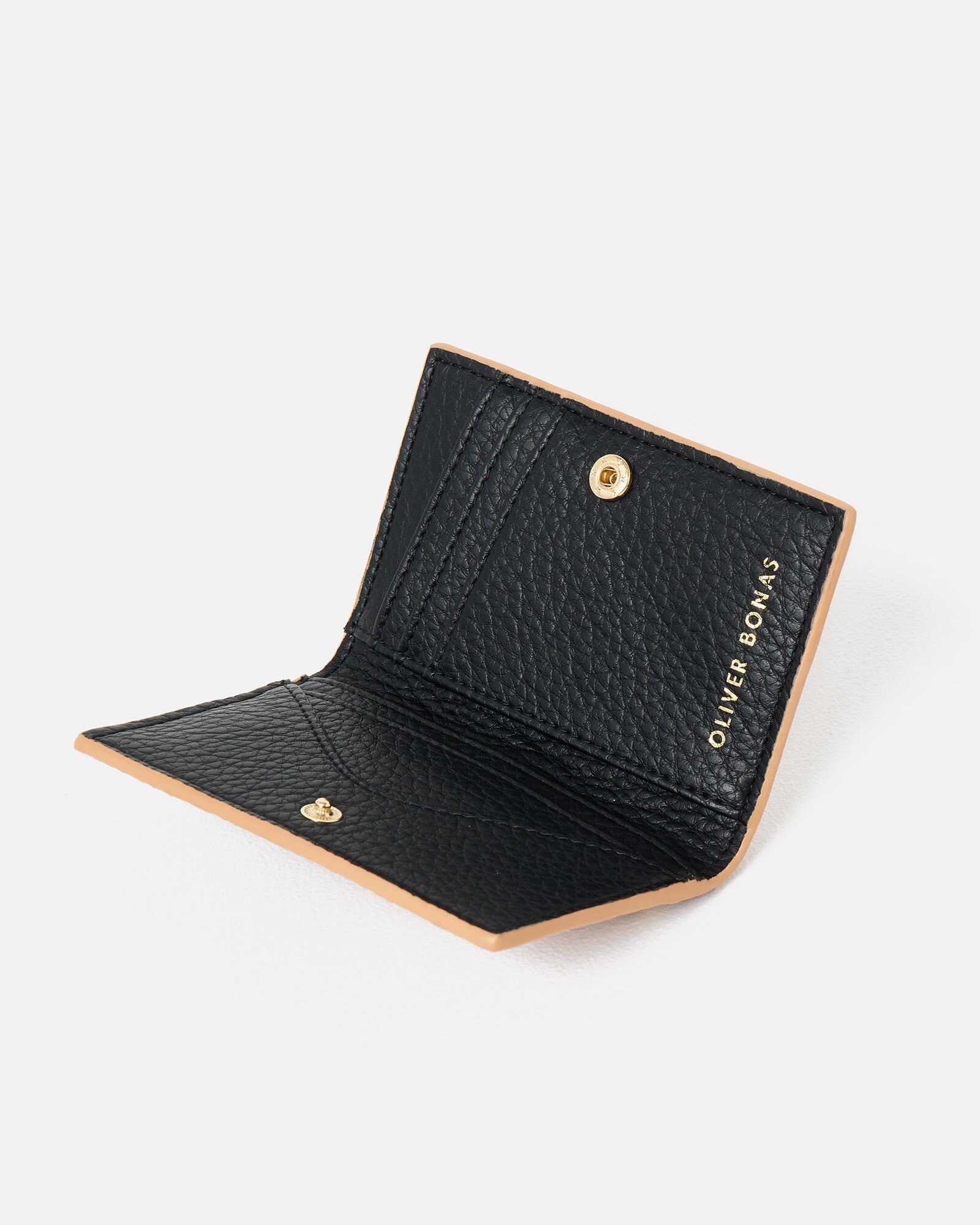 Brown Leopard Print Fold Over Card Holder | Oliver Bonas