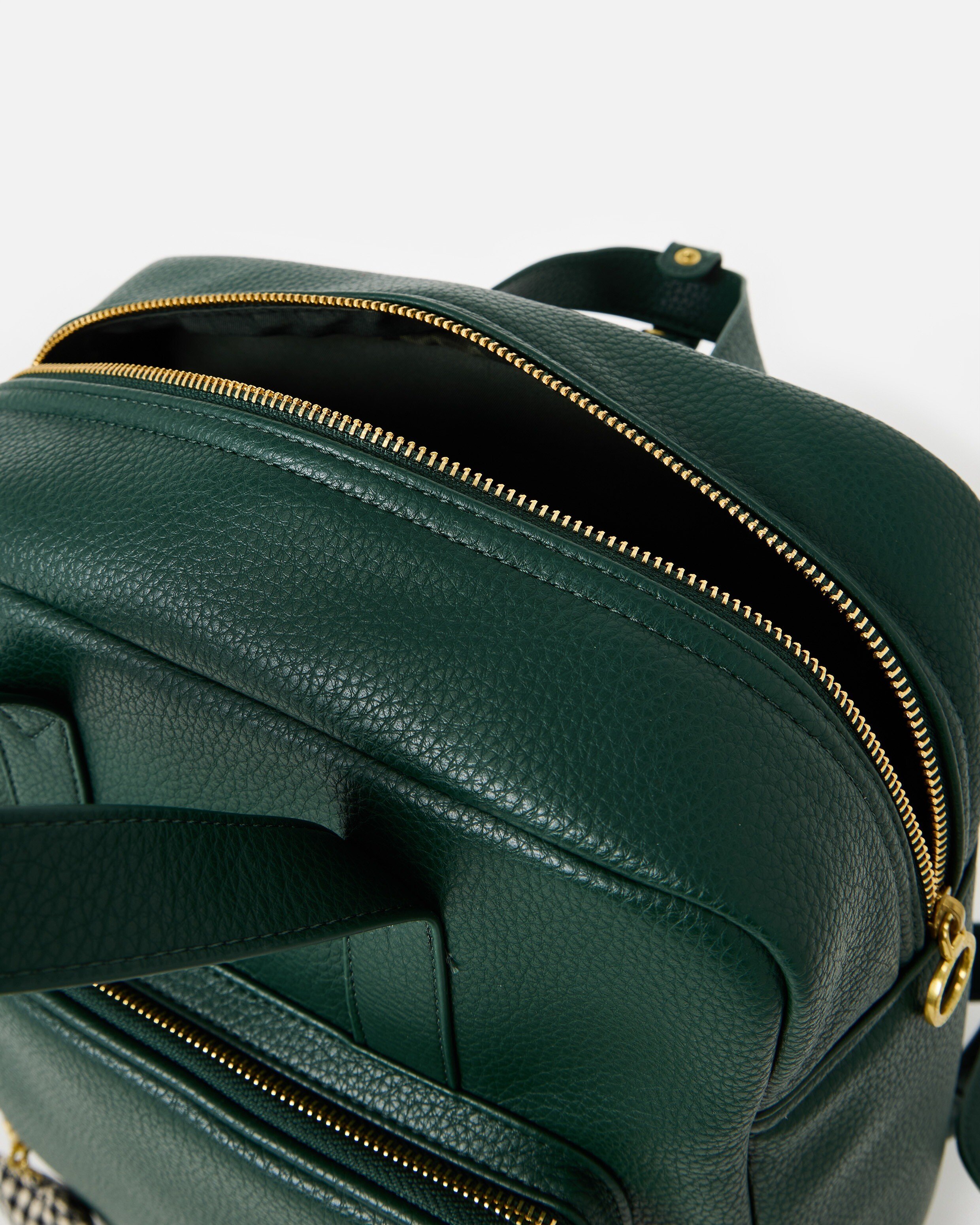 Mami Forest Green Backpack | Oliver Bonas