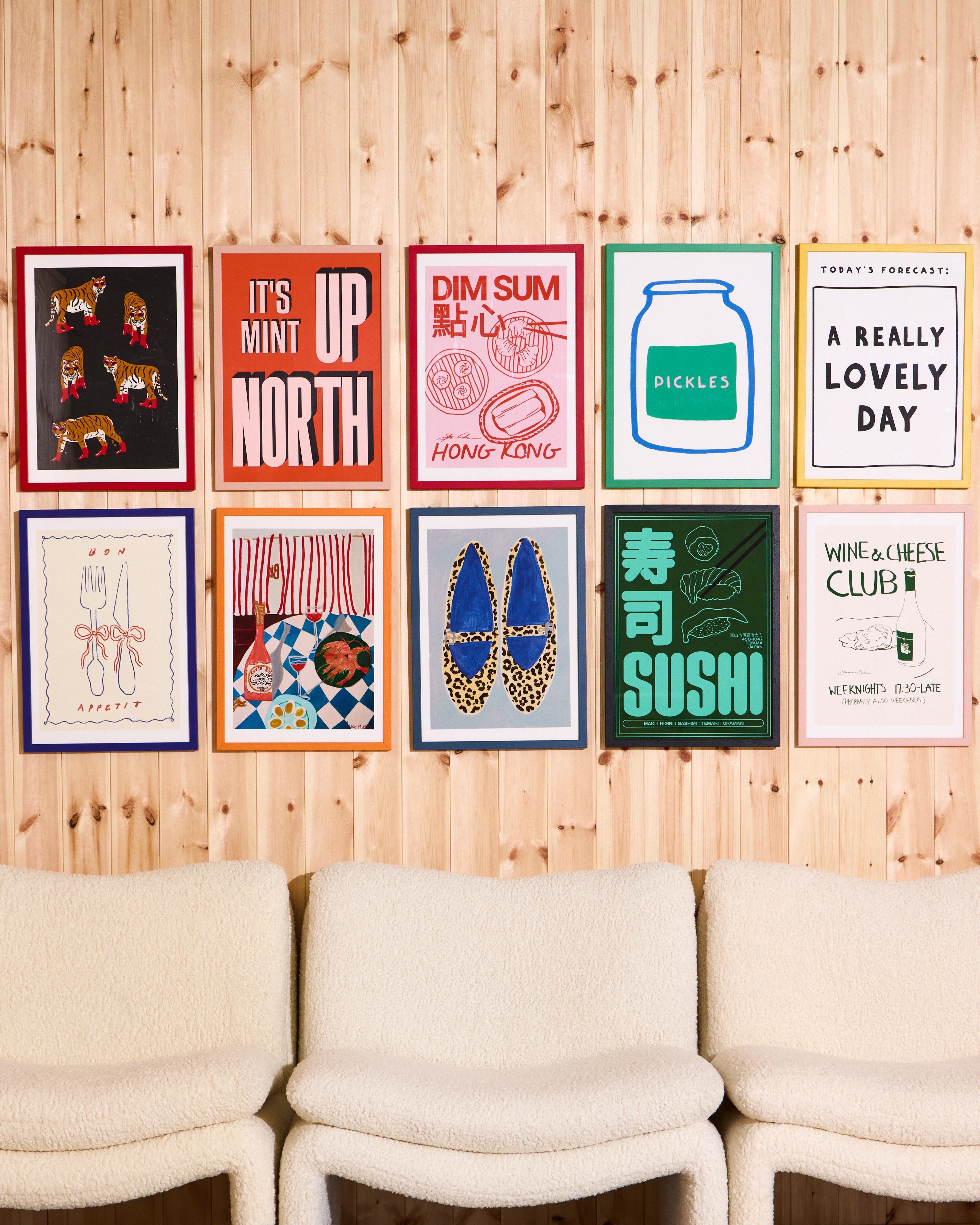 Light Pink Wall Art Frame | Oliver Bonas