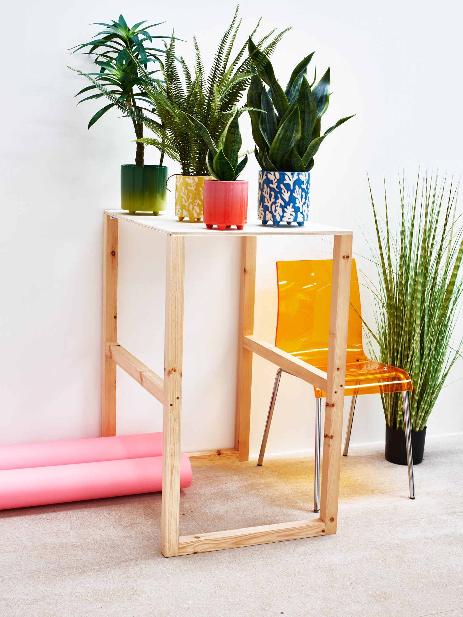 Tiger Tail Tall Artificial Plant | Oliver Bonas