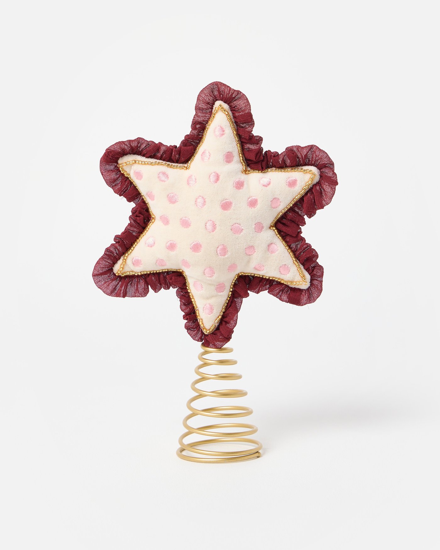 Multicoloured Bon Bon Christmas Tree Decorations Set of Three